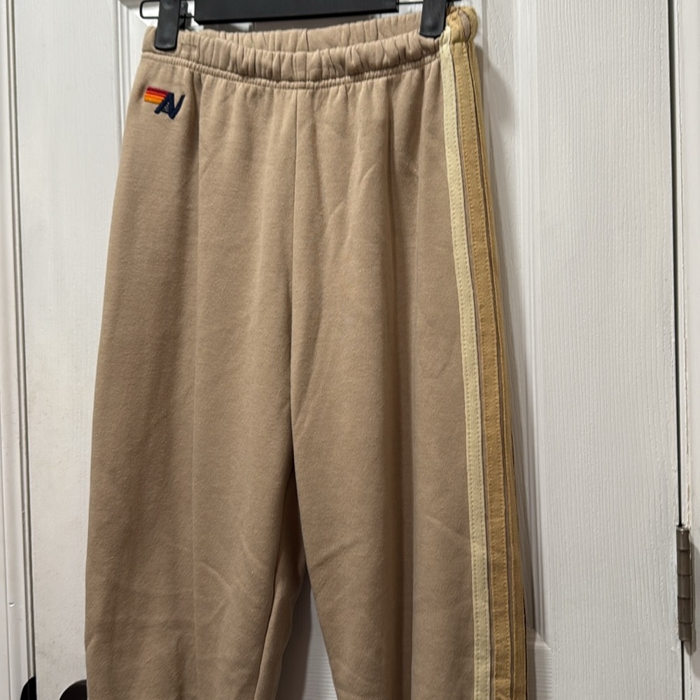 NWT AVIATOR NATION 5 STRIPE SWEATPANTS - Picture 3 of 5